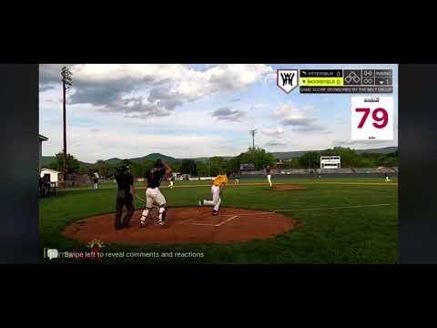 Video of Running play from shortstop 