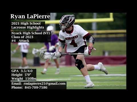 Video of 2021 Nyack High School varsity lacrosse highlights