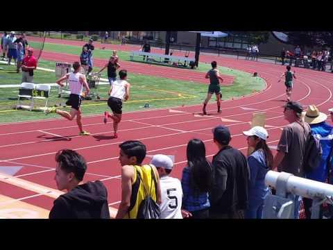 Video of 4x400 spkit, PAL Finals 05/14/2016