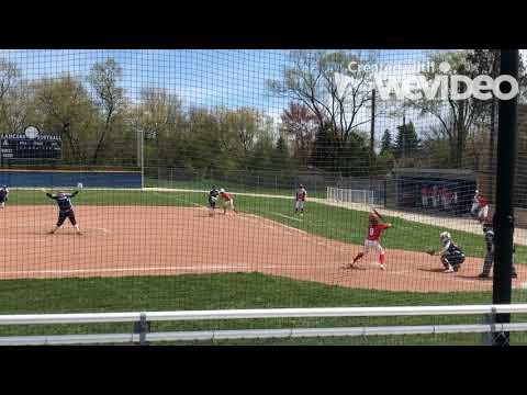 Video of 4/17/2021 HS Pitching Highlights - Madi Kuban