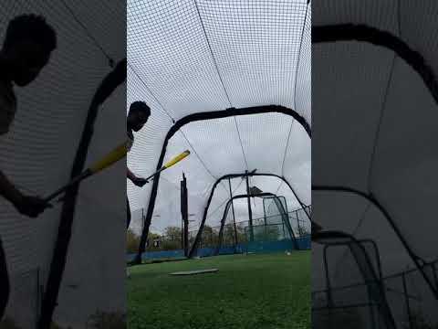 Video of Batting Practice in the Cage