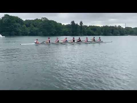 Video of Rowing 4 seat (in 2x2k, 2nd 2k)