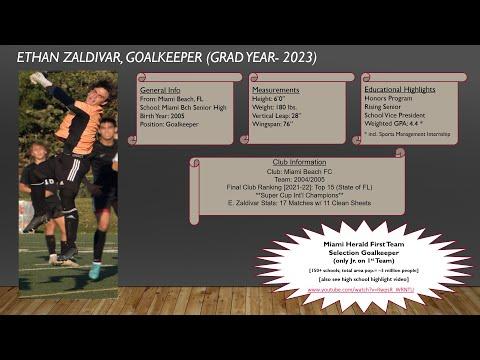 Video of Ethan Zaldivar 2021-2022 Club Highlights