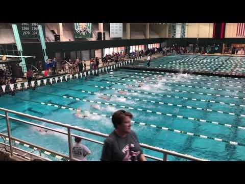 Video of 50y free 28.98 OHSAA Sectionals 8th place Lane 2