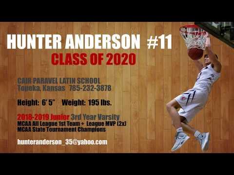 Video of Hunter Anderson - Junior Highlights (2018/19)