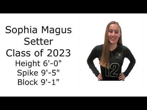 Video of Sophia Magus Class of 2023 - Fall Highlights