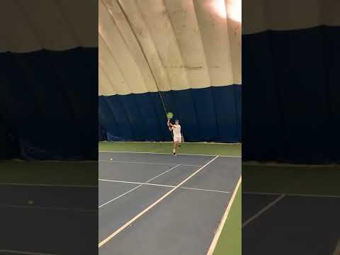 Video of College Tennis Skills Recruitment Video