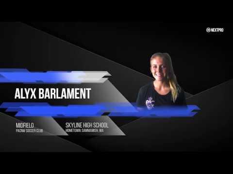 Video of Alyx Barlament Soccer 2021