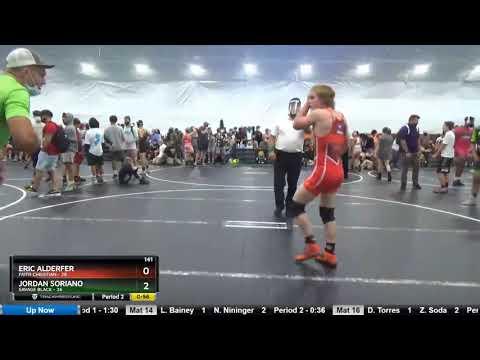 Video of Jordan Soriano vs Eric Alderfer (Olympic Duals)