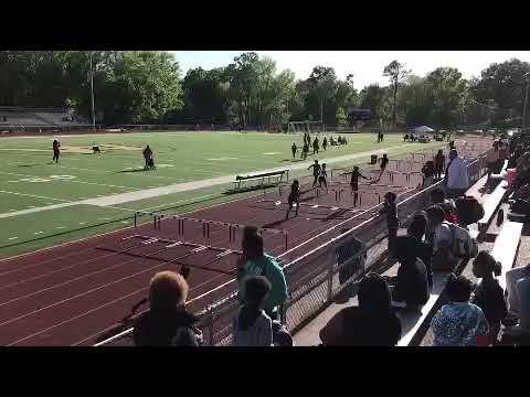 Video of 100 hurdles 