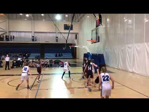 Video of Shehrina's (#6) rebound and basket vs Barrie Royals 2019-01-13