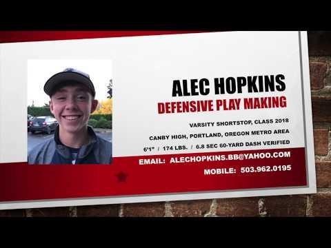 Video of Alec Hopkins, Class 2018 - Defensive Play Making