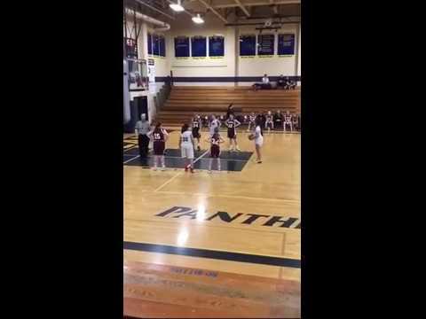 Video of Judith free throws of her last home game with feeder jr panthers