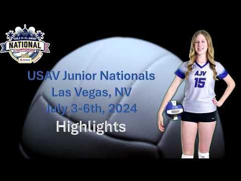 Video of USAV Nationals 16u American,  Las Vegas, NV