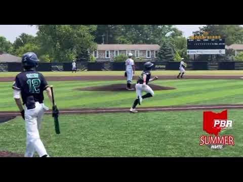 Video of Line drive single to right at the PBR Ohio Summer Invite.