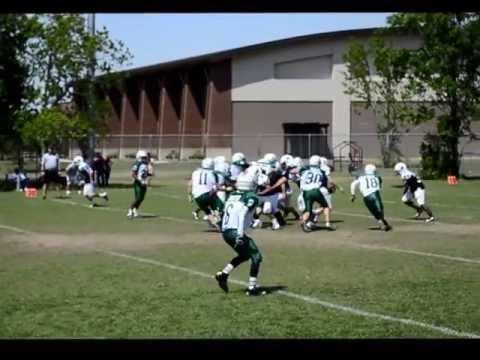 Video of Marquise Johnson - #23 - Santa Fe Cheifs (Green and White)