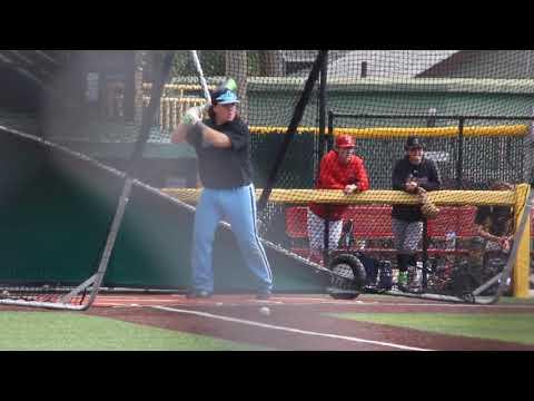 Video of Batting (2) at MSU Prospect Camp 9/12/2020