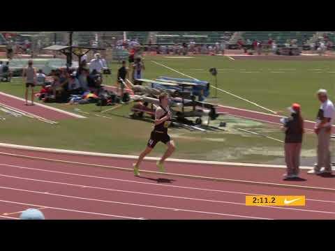 Video of Me running the SMR lane 5, 3rd leg 400m at Nike Outdoor Nationals