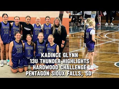 Video of Hardwood Challenge SD - 13U JVT Kadince Glynn Highlights