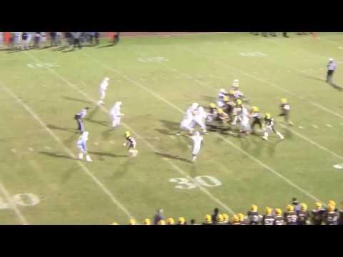 Video of Ian Kelly 65 yard touchdown Golden West High School 11-18-16 