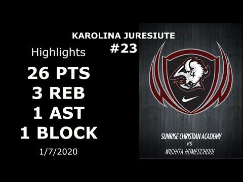 Video of Karolina Juresiute (26 Points) Highlights 01-07-2020