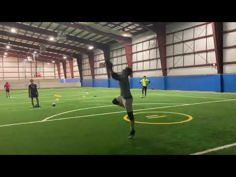 Video of Sandy Soccer Workout, First back from injury Winter 2021