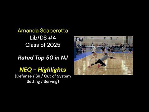 Video of U17 National Team- NEQ’s ‘24 Highlights - Amanda Scaperotta #4