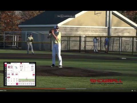 Video of Riley Williams (2022) Showball Pitching