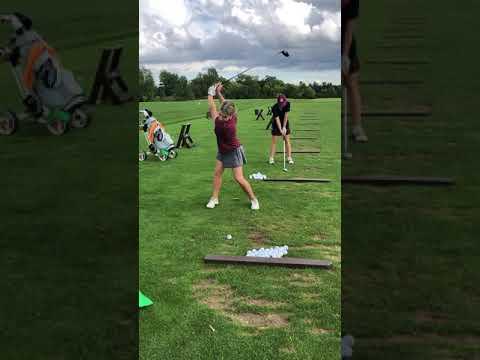 Video of Solomia”s Golf practice 