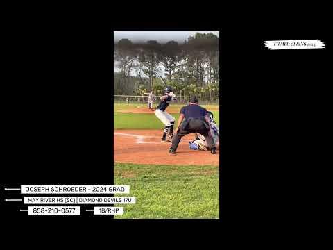 Video of Joseph Pitching Spring 2023