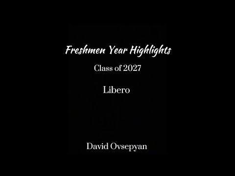 Video of Freshmen Year Volleyball Highlights