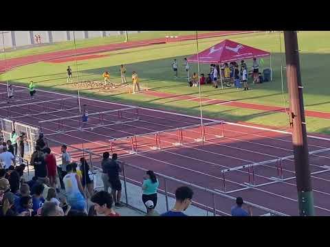 Video of 110m hurdles 13.90 lane 6