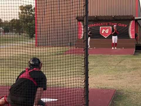 Video of Andrew Hammond LHP bullpen at NOC