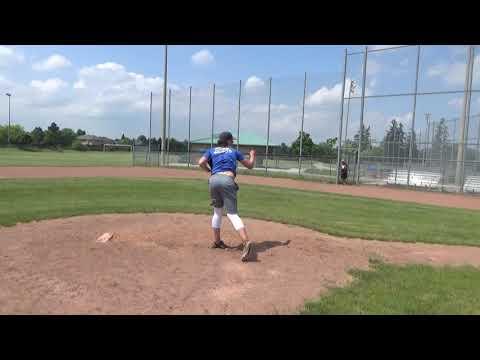 Video of 2021 RHP Julian Parson 6'1 180lbs 6/10/20 FB 84-86t87, SL 74, CH 76 Clean, compact, repeats delivery