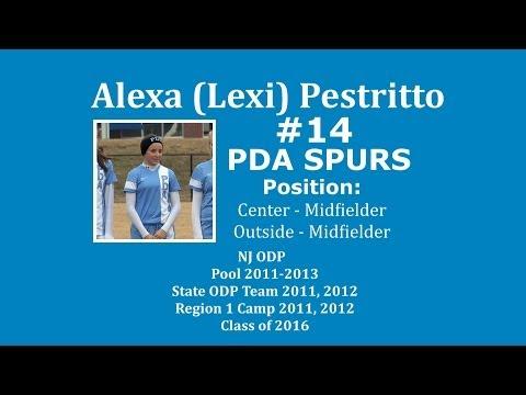 Video of Alexa Soccer Highlight Video - PDA Spurs 2014