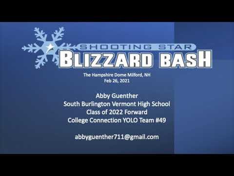 Video of Abby Guenther Shooting Stars Blizzard Bash 2021