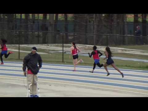 Video of Allatoona HS Sarah running 400M 56.28