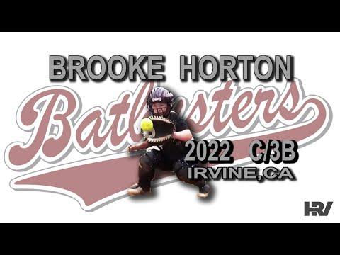 Video of Brooke Horton Catcher / 3rd Base Recruiting Video