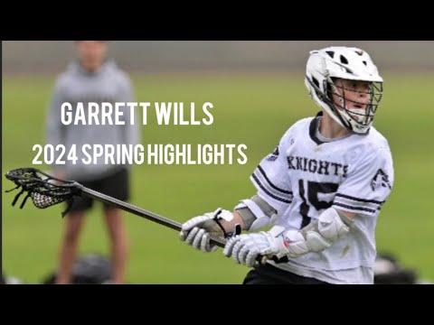 Video of Garrett Wills 2024 Spring Highlights