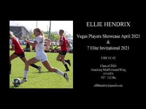 Video of Ellie Hendrix Players Showcase April 2021 Highlights