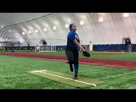 Video of Jada Kezema 2024 RHP