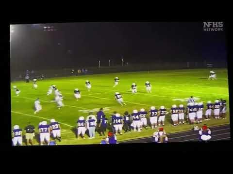 Video of Kickoff return for TD #2