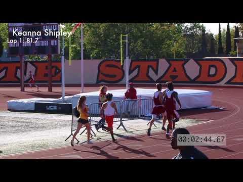 Video of Keanna Shipley 3200m 11:15