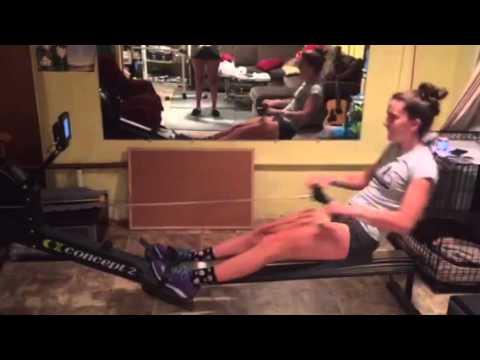 Video of Claire Callaghan Erging Video 8.25