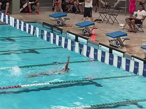 Video of 100 Meter Backstroke - 1:14.54