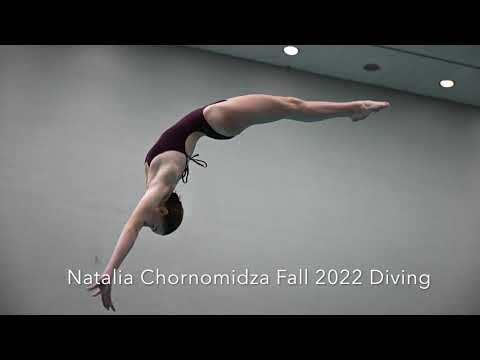 Video of Diving Fall 2022 - Natalia Chornomidza