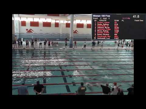 Video of Lane 9 - 100 Free LCM