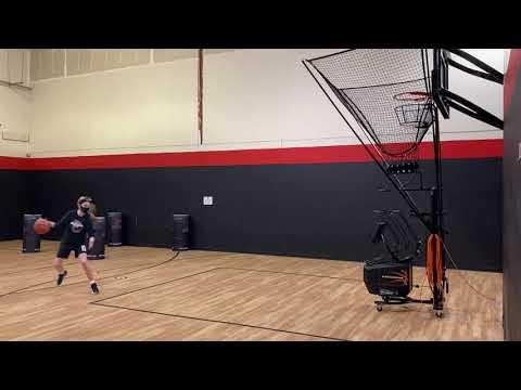 Video of Emily Skills Workout 2/16/2021: Midrange shot off of dribble