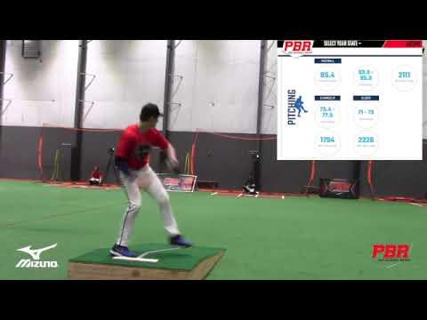 Video of Bryson Leach PBR Pitching Feb 2023