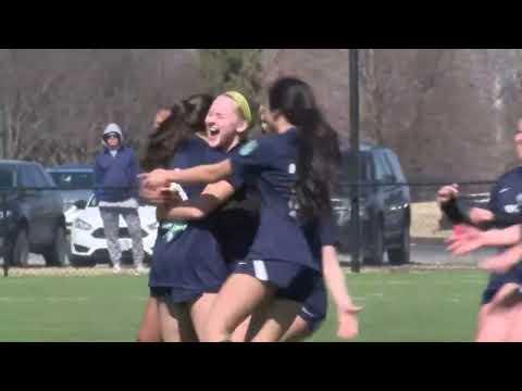 Video of Sophie's ECNL Regional Semifinal Game Winning Goal